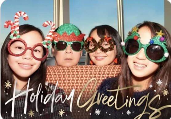 Alexa Jeong with her family.